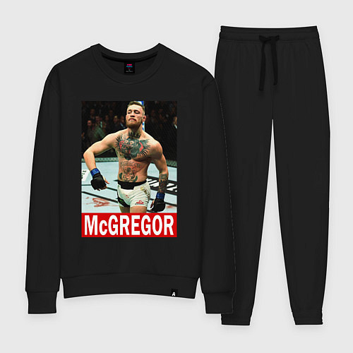 Женский костюм Конор МакГрегор McGregor / Черный – фото 1