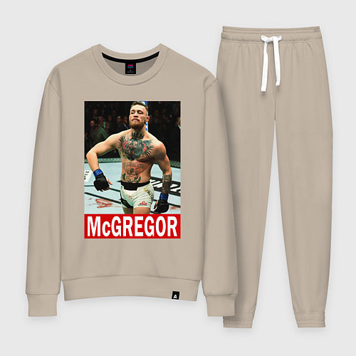 Женский костюм Конор МакГрегор McGregor / Миндальный – фото 1