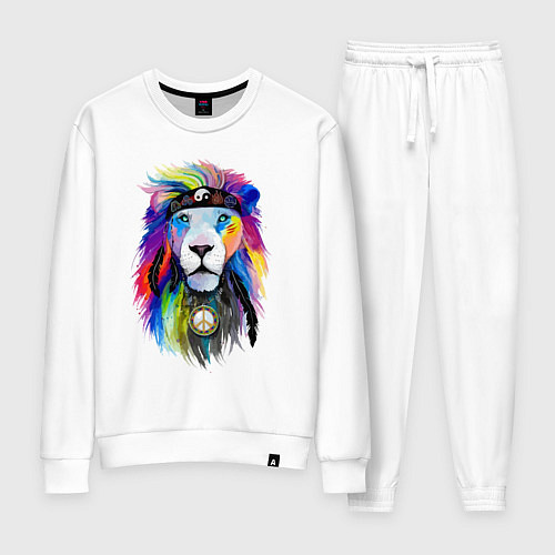 Женский костюм Color lion! Neon! / Белый – фото 1