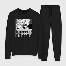 Костюм хлопковый женский Hunter x Hunter Kurapika, цвет: черный