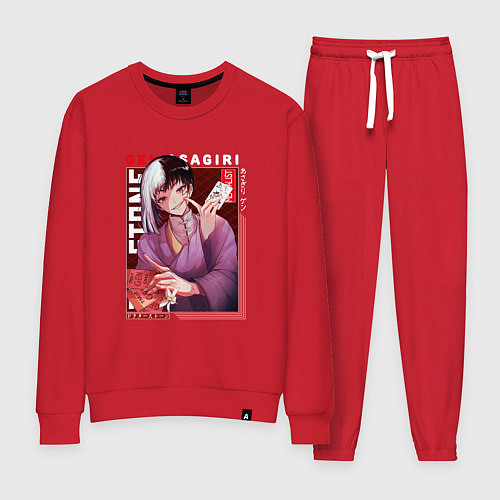 Женский костюм Доктор Стоун Dr Stone, Гэн Асагири / Красный – фото 1