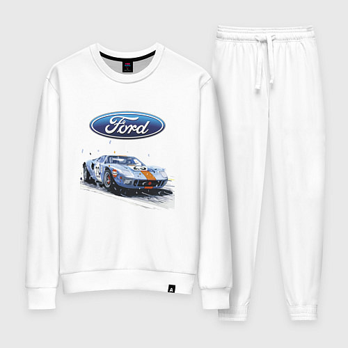 Женский костюм Ford Motorsport / Белый – фото 1