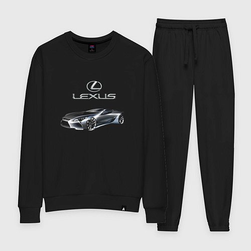 Женский костюм Lexus Motorsport / Черный – фото 1