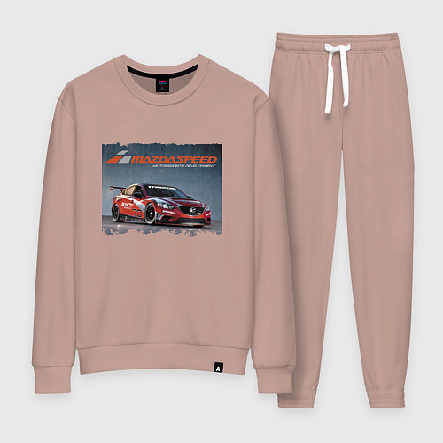 Женский костюм Mazda Motorsports Development / Пыльно-розовый – фото 1