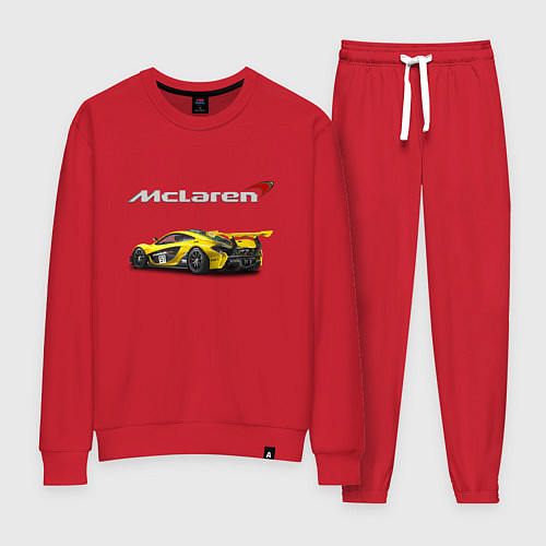 Женский костюм McLaren Motorsport Racing Team! / Красный – фото 1