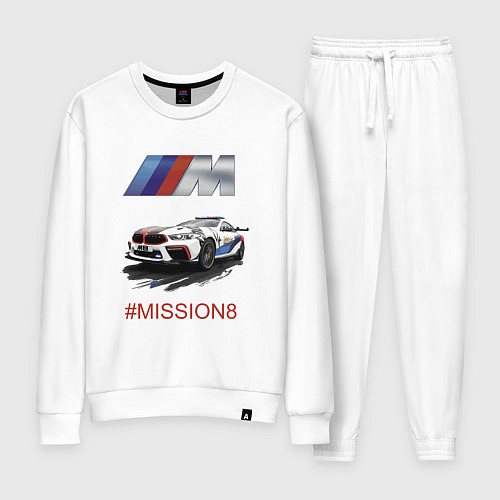 Женский костюм BMW M Power Mission 8 Safety car / Белый – фото 1