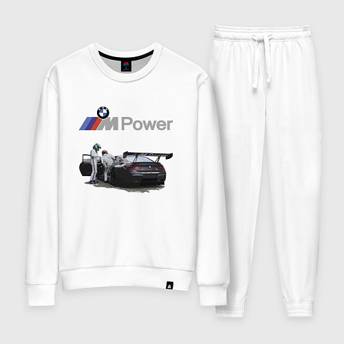 Женский костюм BMW Motorsport M Power Racing Team / Белый – фото 1