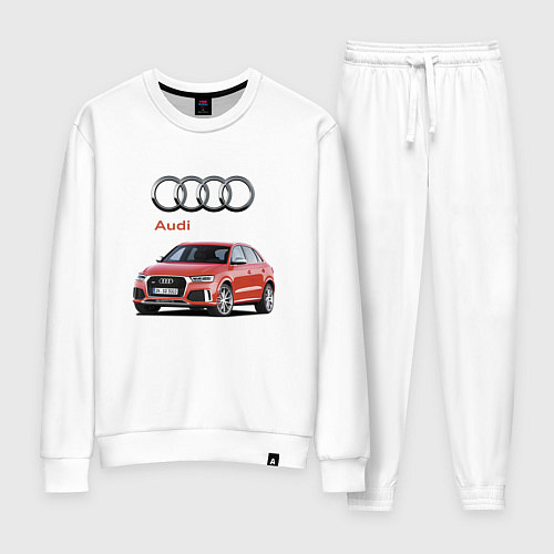 Женский костюм Audi Germany Prestige / Белый – фото 1