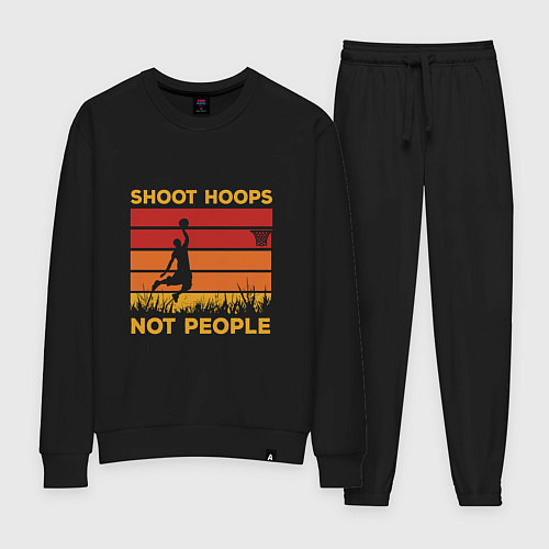 Женский костюм Shoot hoops / Черный – фото 1