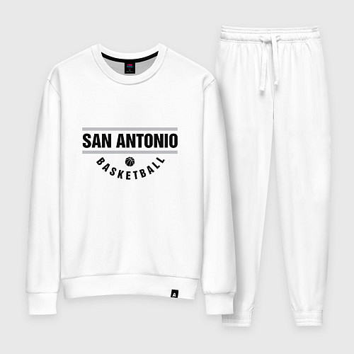 Женский костюм San Antonio Basketball / Белый – фото 1
