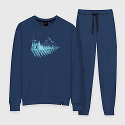 Костюм хлопковый женский Rum in the Wild, цвет: тёмно-синий