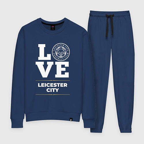 Женский костюм Leicester City Love Classic / Тёмно-синий – фото 1