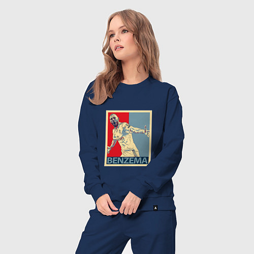 Женский костюм Madrid - Benzema / Тёмно-синий – фото 3