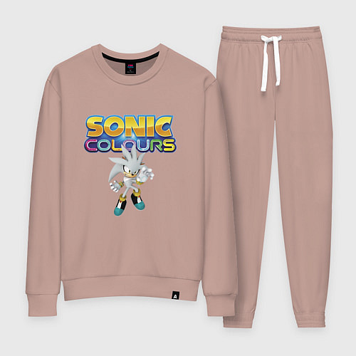 Женский костюм Silver Hedgehog Sonic Video Game / Пыльно-розовый – фото 1
