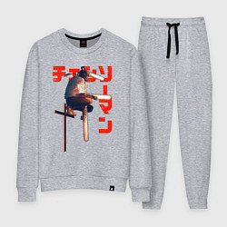 Женский костюм Человек-бензопила на кресте