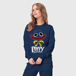 Костюм хлопковый женский POPPY PLAYTIME HAGGY - ХАГГИ, цвет: тёмно-синий — фото 2