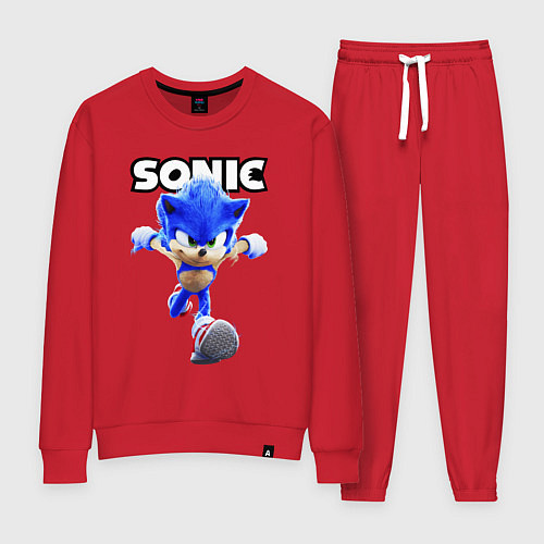 Женский костюм Sonic the Hedgehog 2 / Красный – фото 1