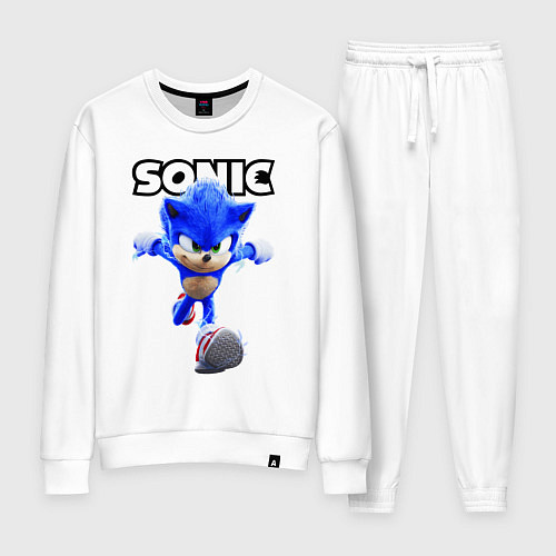 Женский костюм Sonic the Hedgehog 2022 / Белый – фото 1