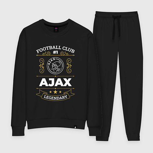 Женский костюм Ajax: Football Club Number 1 / Черный – фото 1