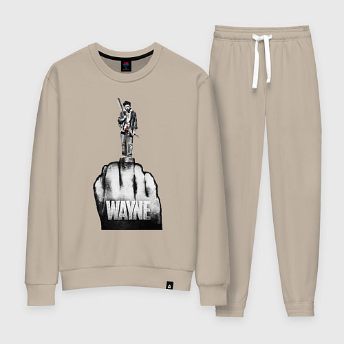 Женский костюм Wayne fuck / Миндальный – фото 1