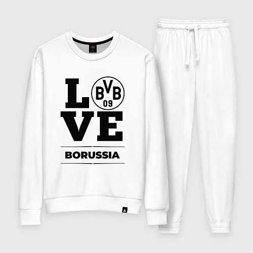 Женский костюм Borussia Love Классика / Белый – фото 1