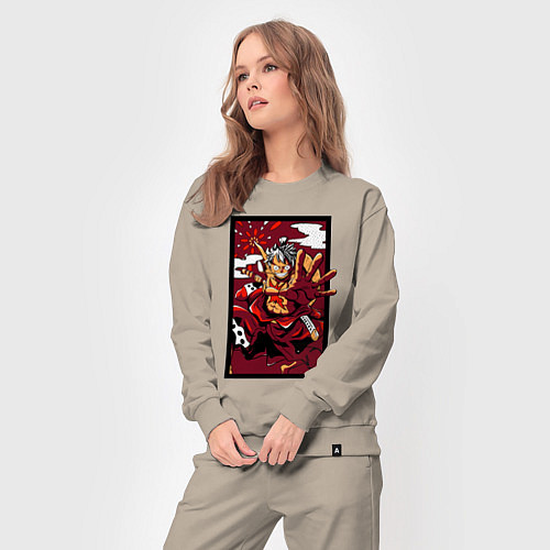 Женский костюм ЛУФФИ 5 ЙОНКО ONE PIECE / Миндальный – фото 3