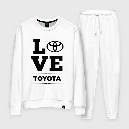 Женский костюм Toyota Love Classic / Белый – фото 1