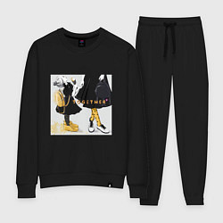 Женский костюм Мама и дочка с мороженым держатся за руки надпись