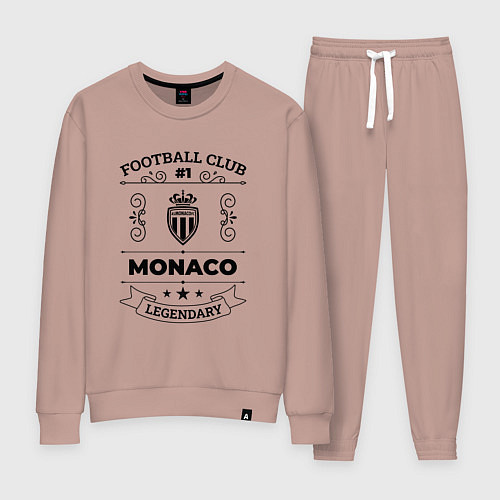 Женский костюм Monaco: Football Club Number 1 Legendary / Пыльно-розовый – фото 1