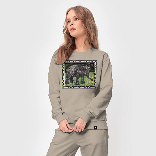 Женский костюм Olifant Met Fles Слон / Миндальный – фото 3