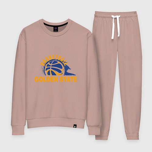 Женский костюм Golden State Basketball / Пыльно-розовый – фото 1