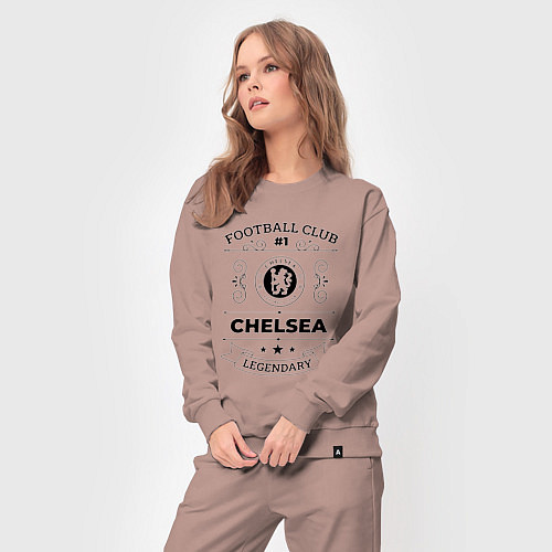 Женский костюм Chelsea: Football Club Number 1 Legendary / Пыльно-розовый – фото 3