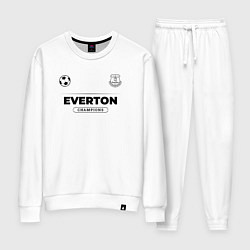 Женский костюм Everton Униформа Чемпионов