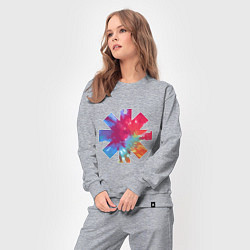 Костюм хлопковый женский RHCP Color, цвет: меланж — фото 2