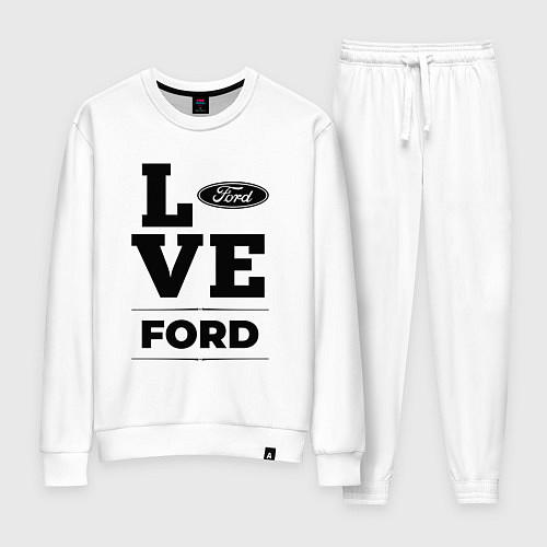 Женский костюм Ford Love Classic / Белый – фото 1