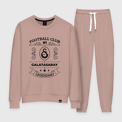 Женский костюм Galatasaray: Football Club Number 1 Legendary / Пыльно-розовый – фото 1