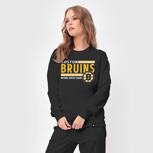 Женский костюм NHL Boston Bruins Team / Черный – фото 3