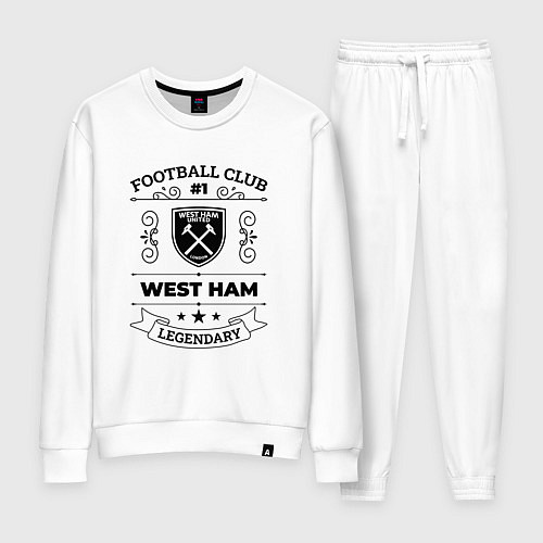 Женский костюм West Ham: Football Club Number 1 Legendary / Белый – фото 1