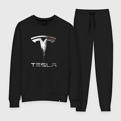 Женский костюм Tesla Logo Тесла Логотип