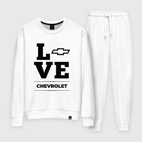 Женский костюм Chevrolet Love Classic / Белый – фото 1