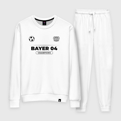 Женский костюм Bayer 04 Униформа Чемпионов / Белый – фото 1