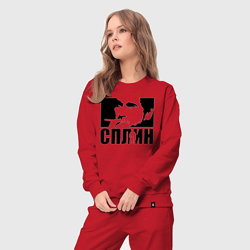 Женский костюм Сплин rock / Красный – фото 3