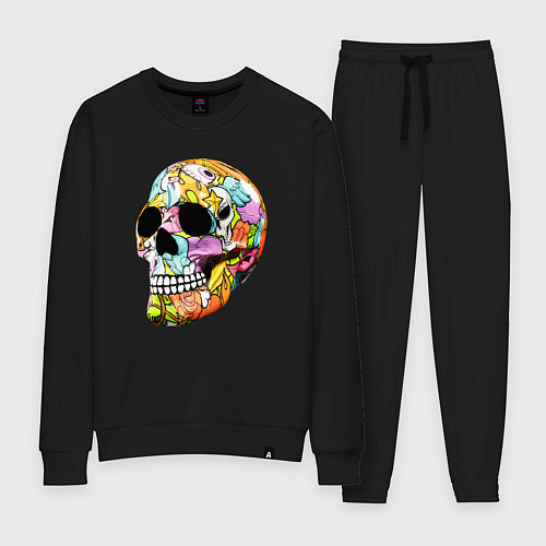 Женский костюм Art cool skull / Черный – фото 1