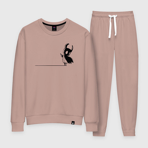 Женский костюм Hollow Knight на краю / Пыльно-розовый – фото 1