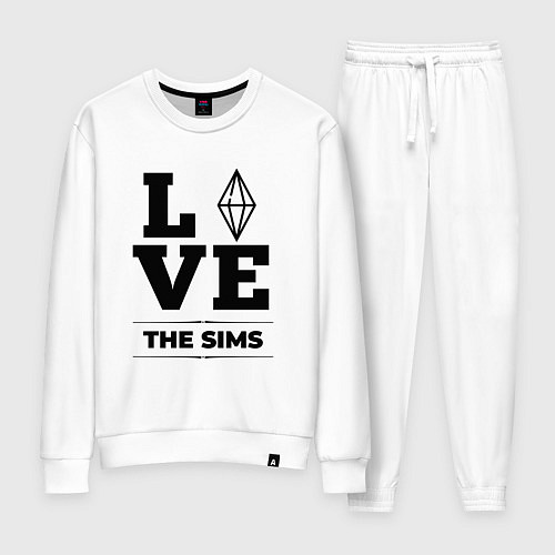 Женский костюм The Sims love classic / Белый – фото 1