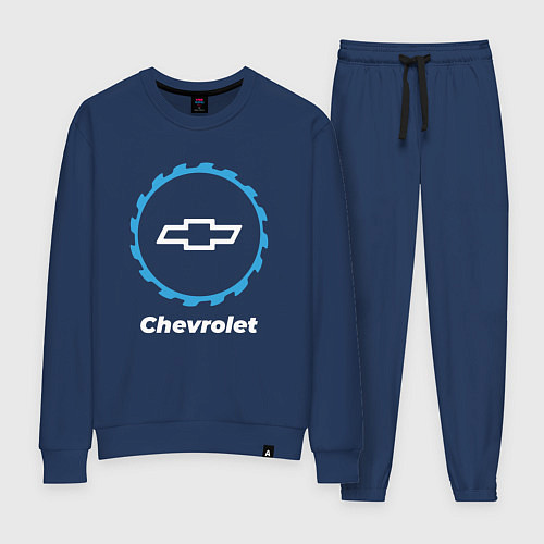 Женский костюм Chevrolet в стиле Top Gear / Тёмно-синий – фото 1