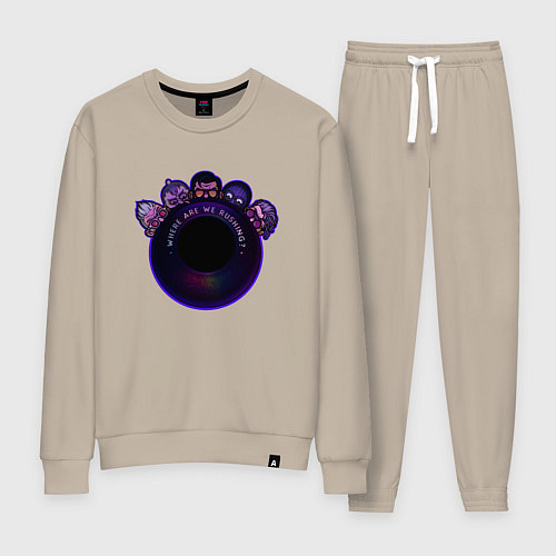 Женский костюм Куда рашим? / Миндальный – фото 1