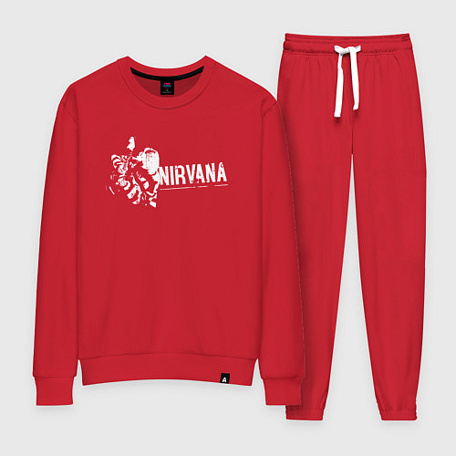 Женский костюм Nirvana-Курт и гитара / Красный – фото 1