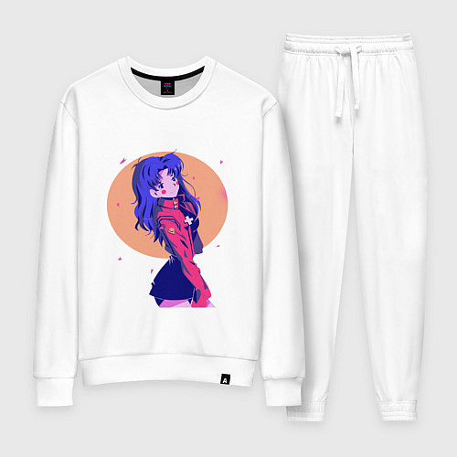 Женский костюм Misato Katsuragi Evangelion / Белый – фото 1