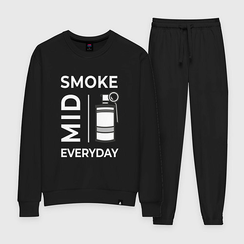 Женский костюм Smoke Mid Everyday / Черный – фото 1